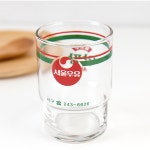 서울우유 앙팡 감성 레트로 유리컵 245ml : 스르르몰