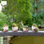 가든꾸미기 앵무새 전원주택 정원장식 가드닝소품 참새 : HILLZO-JHP