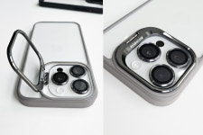 아이폰15 프로 맥스 케이스 카메라 필름 세트 스텐드 : 타임루트