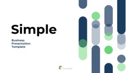 비즈니스 심플 디자인 파워포인트 PPT 템플릿 (배경피피티, 프로젝트, 제안서, 보고서, 사업계획서, 회사소개서, 심플, 모던) : 씨티미디어