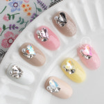 주얼리09 미니하트 콤보스톤 브이컷믹스 네일파츠 : 단지네 네일가게