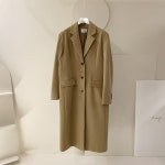 [J0865] 데일리수잔 루즈핏 베이직 버튼 롱 코트 (어깨패드) : 수잔클로젯