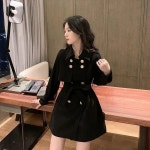 여자 봄 가을 환절 자켓 트렌치 코트 BG4YanF1027 : 한국동형 주식회사