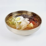 티타늄 이중스텐 냉면기 비빔밥 국수 냉면 그릇 면기 21cm : 부엌부엌