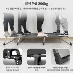 1인 접이식침대 싱글 사무실 낮잠 간이 가정용 다용도 : o다니상회o