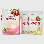 쏠라베리 프리농 산수유진액 80ml-10포 /지리산 청정 햇살을담은 산수유즙 : 에코스토리