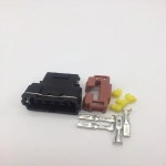 5개/몫 4 Pin/Way 자동 TPS 암 커넥터 플매트 카펫 러그 10378 For Toyota AGE 16V Mitsubishi KA24 SR20 MAF EVO Lancer P : THE도원상회