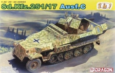 드래곤 밀리터리 6592 1/35 WWII German Sd.Kfz.251/17 Ausf.C / Command Version 2 in 1 : Neighbor Hobby