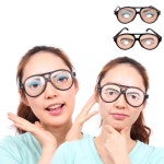 ENFP생일선물 웃긴안경 웃긴 선글라스 눈 안경 : 우너피스