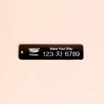 차키키링 자동차 키링 키홀더 번호판  BlueRang : 블루랑베리