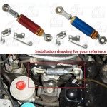 HUB 스포츠 알루미늄 레이싱 엔진 토크 댐퍼, 혼다 시빅 R EK9 EK3 96-00 HU-CA0177-EK3 : THE도원상회