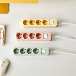 모던하우스 인테리어 컬러 멀티탭 4구 1.5M 핑크 LT0323002 : 뉴코아 일산점 모던하우스