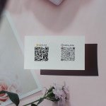 QR코드명함제작 로고인쇄 큐알코드인쇄 : 바나나프린트