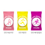[30정] 액티브핏 스포츠 포도당 캔디 사탕 독일수입완제품 73g, 5개 : N굿즈