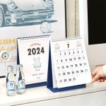 2024 귀여운 십이간지 음력 데스크 캘린더 책상 달력 : 내일의쇼핑