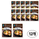 청정원 얼큰 순두부찌개 450g x 12개 즉석국 간편국 : 데이월드