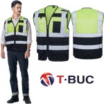 티뷰크 야간 작업 배달 방범 형광 조끼 반사 야간식별 라이더 퀵 신호수 TBS-5014 : 유어마켓 UrMarket