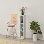 틈새수납장 200 300 폭좁은 슬림 침대 얇은 가방수납장 LP 틈새장 오픈 : 리빙하우징