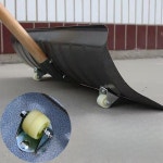 눈삽 바퀴 넉가래 철제 눈 치우는 기계 제설도구 : 디에이치영