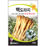 백도라지 1000립 / 씨앗 종자 토종 도라지 뿌리채소 대용량 : 초록스타