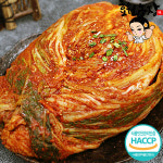 포기 김치 2kg HAPPC 모든재료 국내산 아삭하고 맛있는 배추김치 1개 : 효원농장
