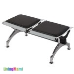 약국의자 휴게실의자 대기실용 병원용 2인 공공의자 : 리빙마미