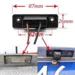 CCD HD 어안 후방 카메라, 포드 퓨전 해치백 2005 자동차 후진 주차 백업 모니터 : 도원포유