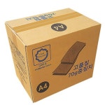 중질지 미색지 복사지 복사 신문 용지 A4 2500매 : 또또또마트