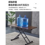 높이조절테이블 식탁 티테이블 겸용 접이식 탁자 : 올스케어