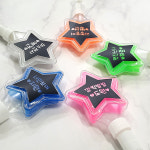 LED 이름 응원봉 학예회 발표회 재롱잔치 콘서트 공연 어린이집 유치원 초등학교 하트 별 (컬러 랜덤) : 베베랑스2