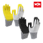 MJR-380 미조리 반코팅장갑 10켤레 노랑코팅 검정코팅 작업용 : 미조리장갑