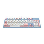 [ N배송 ] 앱코 AN08 아이스큐브 카일광축 LED 가스켓 게이밍 기계식 키보드 블루 클릭 : 앱코 온라인스토어