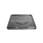 철판 화목펠렛난로 받침대 받침판 바닥 보호 대형 605x605mm : 펠릿마켓