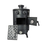 A 태양난로 원형난로 화목난로 장작 고구마구이통 내장 안전망 장착 가정용 업소용 : 유니텍종합몰