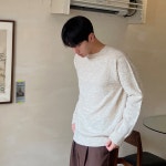 Jc 소프트 홀가먼트 가을니트 간절기니트 데일리 라운드넥 (6color) : QSS