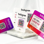 네이버 영수증 리뷰 이벤트 큐알 QR 아크릴 스탠드 가게 학원 개업선물 : 다온간판