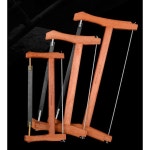 목제 우물 정연한 목공 톱  캠핑 농장 가정용 나무 사각 프레임 산성 가지 경재 홈 다기능 : 모난돌아낙네