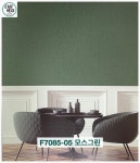 LX벽지 F7085-05 모스그린 1롤(5평) LG방염벽지 : 다음벽지