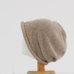 가을 겨울 울 니트 패션 두건 항암 모자 엄마 실내 중년 여성 비니 : 지오마켓