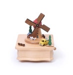 Wooden Music Box - Windmill farm l 1064505ㅣWooderful life : Wooderfullife