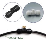 농약 세차 분무기 노즐 파티오 스프레이 미스트 키트 압축 시스템 야외 안 수냉 정원용 : 종종무역