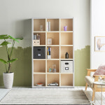 1200 5단 오픈책장 거실 서재 인테리어 전면책장 벽책장 : 리퍼스