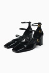 자라 공홈 버클 청키힐 슈즈 BLOCK HEEL SHOES WITH BUCKLES 1232/210 : bymim