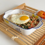 노랑꽃 파스타 샐러드 그라탕 볼 그라탕기 샐러드보울 : 미라클CO