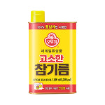 [델리판다]오뚜기 고소한 참기름 1L 유통기한 25-06-27까지 : 델리판다