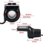 60V 250W 전기 자전거 Brushless 모터 컨트롤러 886 LCD 디스플레이 스쿠터 부품 : Soy system