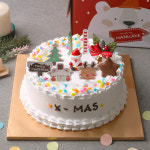 메이드케이크 2호 3호 크리스마스/DIY/생일 케이크 만들기 세트 바닐라시트 초코 레드벨벳 : 엠케이크