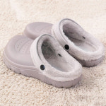 보폭스 발편한 보온 건강신발 겨울 보아털 털신 털신발 아이큐샵 : 아이큐샵