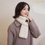 USB 발열목도리 쁘띠 밍크머플러 전기 온열 히팅 페이크 퍼 방한 겨울 : 엔젤가드