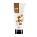 더페이스샵 스마트 필링 허니 블랙 슈가 스크럽 120ml : 크림파우치